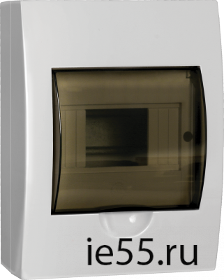 Корпус модульный пластиковый навесной IP41 ЩРН-Пк-6 IEK