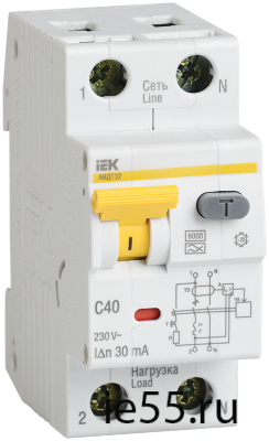 АВДТ 32 B25 10мА - Автоматический Выключатель Дифф. тока