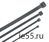 Хомут морозостойкий Хкм 3,6х200мм черный (100шт) IEK