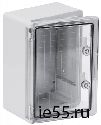 Корпус пласт. ЩМПп 350х250х150мм пр. дв. УХЛ1 IP65 IEK