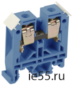 Зажим наборный ЗНИ-6мм2 (JXB50А) синий     ИЭК