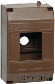 Бокс КМПн 1/4 для 4-х авт.выкл. наружн. уст. (Дуб) IEK