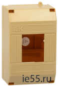 Бокс КМПн 1/4 для 4-х авт.выкл. наружн. уст. (Сосна) IEK