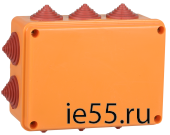 Коробка расп. огн. ПС 150х110х70мм 2P 10мм2 IP55 10 вв. IEK